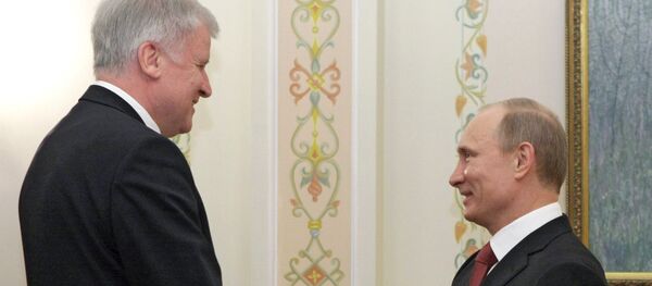 Vladimir Putin meets with  Horst Seehofer - Sputnik International