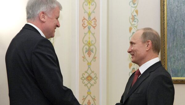 Vladimir Putin meets with  Horst Seehofer - Sputnik International