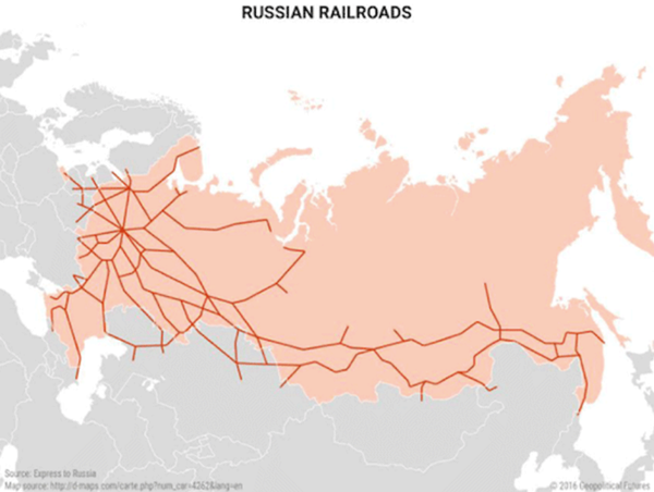 Russia's railroad network is critical Russia's railroad network is critical - Sputnik International