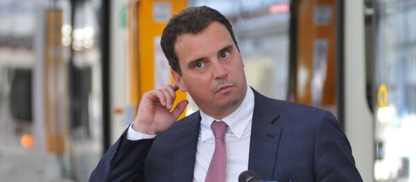 Ukraine's Economy Minister Aivaras Abromavicius Ukraine's Economy Minister Aivaras Abromavicius - Sputnik International