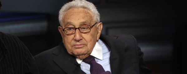 Former U.S. Secretary of State Henry Kissinger is interviewed by Neil Cavuto on his Cavuto Coast to Coast program, on the Fox Business Network, in New York, Friday, June 5, 2015 Former U.S. Secretary of State Henry Kissinger is interviewed by Neil Cavuto on his Cavuto Coast to Coast program, on the Fox Business Network, in New York, Friday, June 5, 2015 - Sputnik International