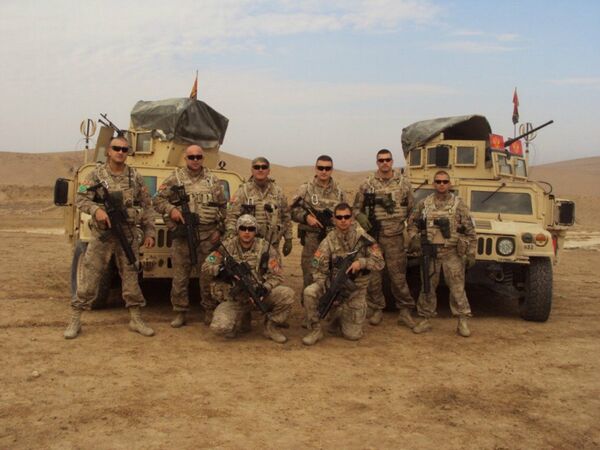 Montenegrin troops in Afghanistan - Sputnik International
