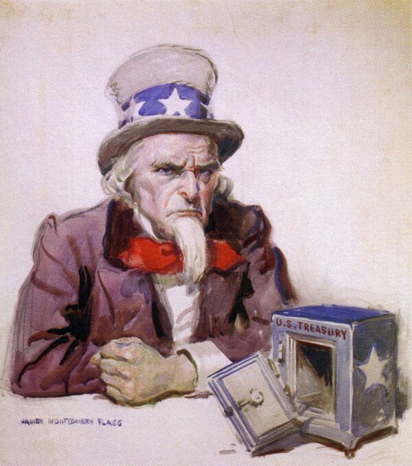 Uncle Sam is Broke Uncle Sam is Broke - Sputnik International
