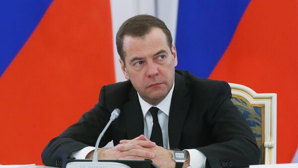 Prime Minister Medvedev - Sputnik International