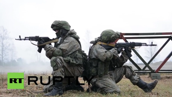 Russia: Drills held utilising new 'Ratnik' infantry combat system in Pskov - Sputnik International