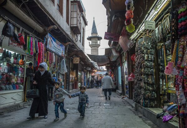 Rare Glimpse: Peaceful Life of Damascus - Sputnik International