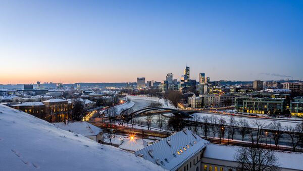 Winter cityscape of Vilnius - Sputnik International
