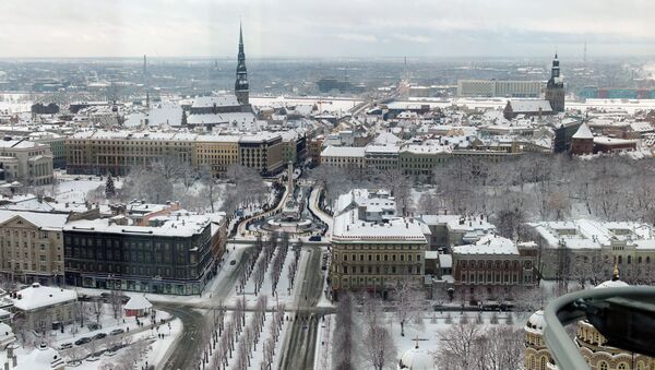 Sight of Riga from the scenic viewpoint - Sputnik International