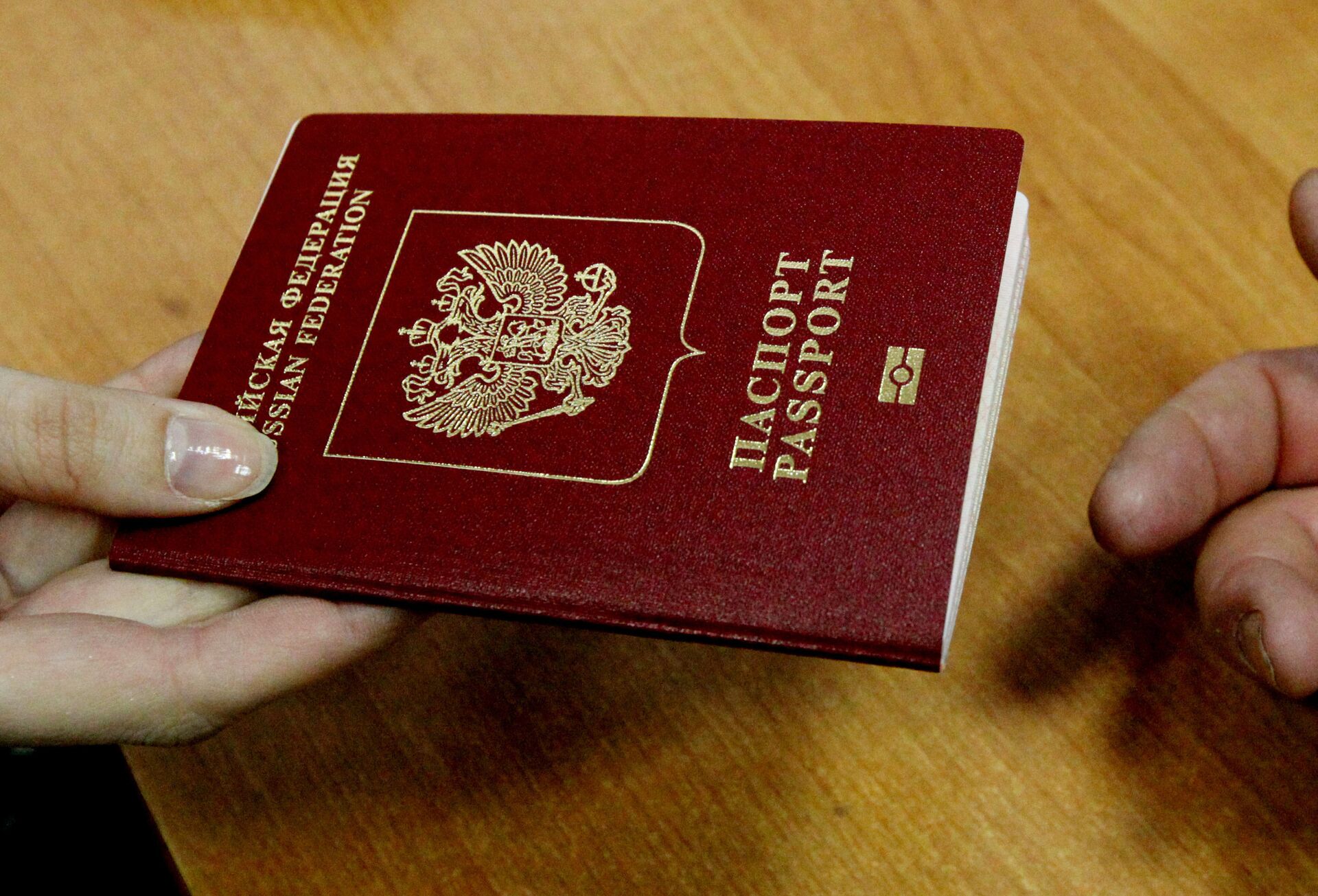 Foreign passport of the citizen of the Russian Federation - Sputnik International, 1920, 02.12.2022