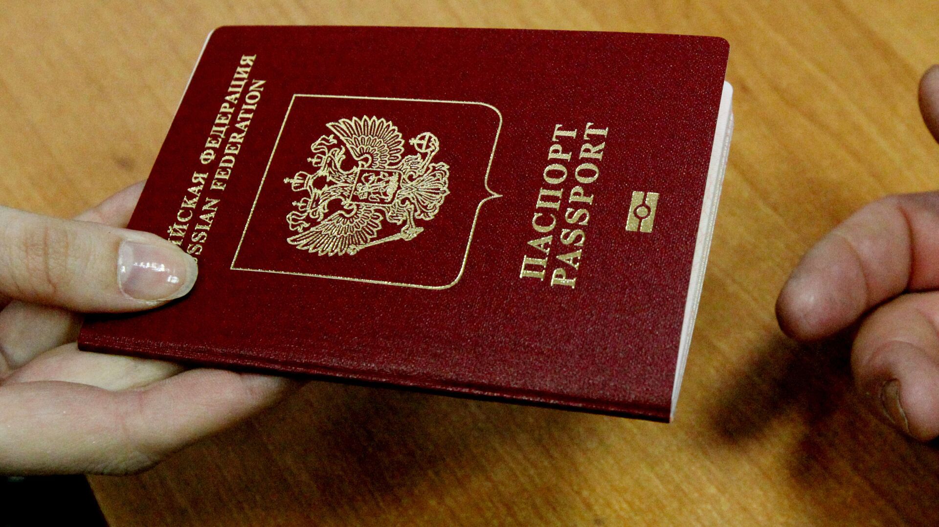 Foreign passport of the citizen of the Russian Federation - Sputnik International, 1920, 29.03.2022