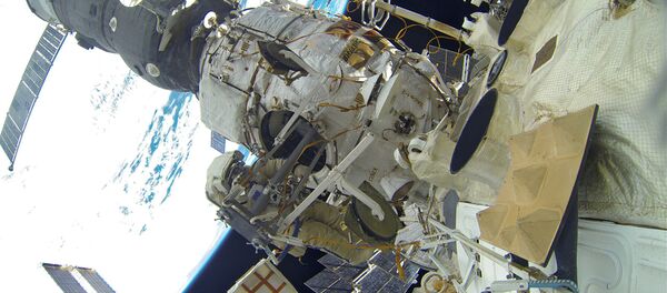 Space walk by Russian Cosmonauts Space walk by Russian Cosmonauts - Sputnik International