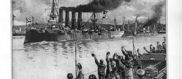 The Varyag Steams Out to Its Fate The Varyag Steams Out to Its Fate - Sputnik International