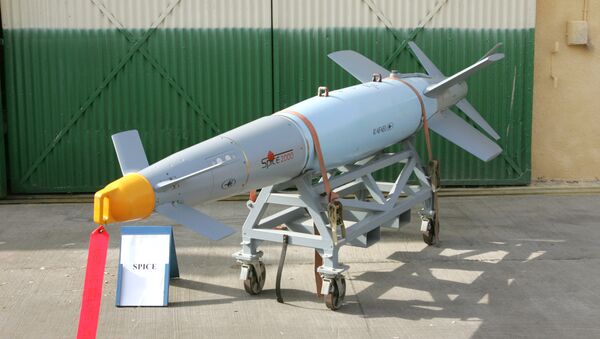 An Israeli Air Force Mk 84 Bomb Spice 2000 by Rafael - Sputnik International