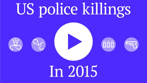 US Police Killings in 2015 - Sputnik International
