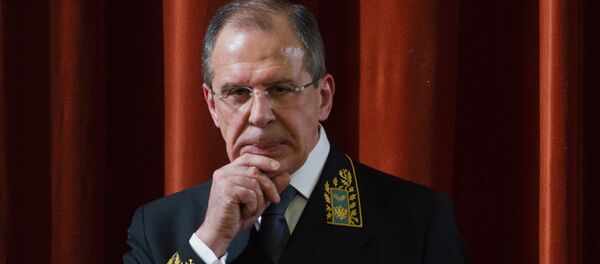 Foreign Minister Sergei Lavrov - Sputnik International