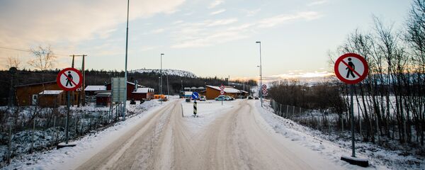 A general view of the Norwegian border crossing station at Storskog on November 12, 2015 near the town of Kirkenes in northern Norway - Sputnik International