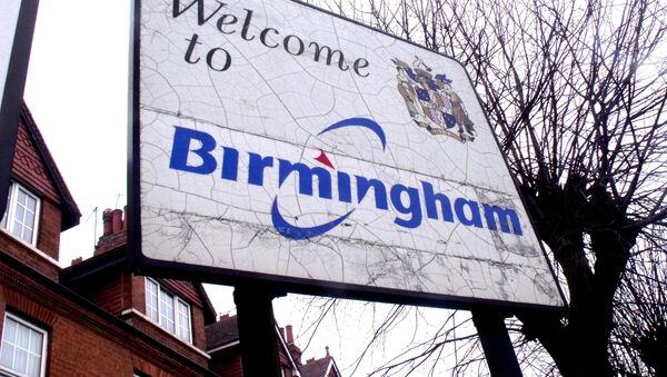 Welcome to Birmingham sign - Sputnik International