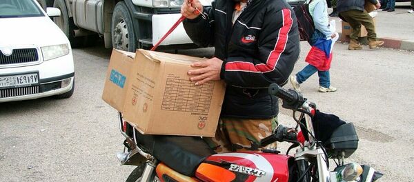 Russia delivered humanitarian aid to Syrian Kessab, Latakia Province - Sputnik International