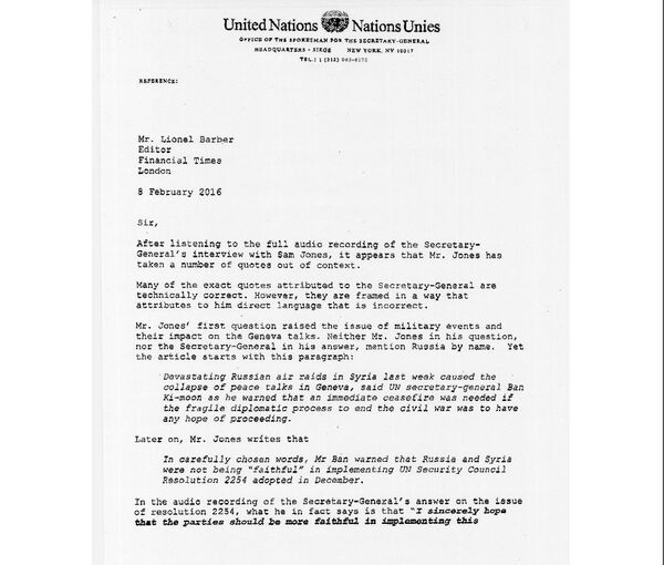 Document obtained by Sputnik Document obtained by Sputnik - Sputnik International