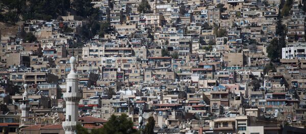 Refugee camp in Damascus - Sputnik International