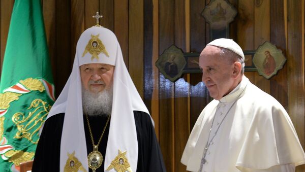Patriarch Kirill and Pope Francis Meet in Havana - Sputnik International