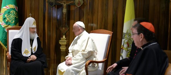 Patriarch Kirill and Pope Francis Meet in Havana - Sputnik International