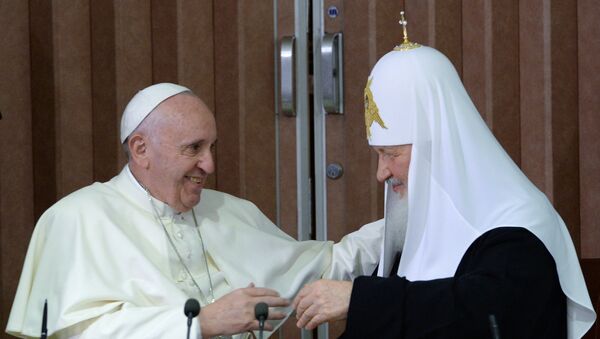 Patriarch Kirill and Pope Francis Meet in Havana - Sputnik International