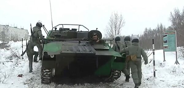 Russia: Northern Fleet troops drill hard for International Military Games preparation - Sputnik International