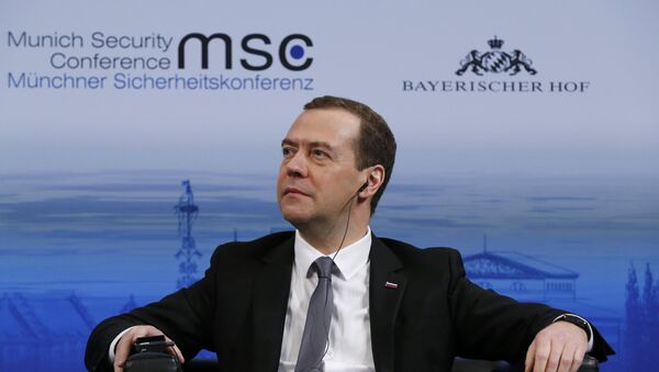 Prime Minister Dmitry Medvedev attends Munich Security Conference - Sputnik International