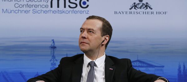Prime Minister Dmitry Medvedev attends Munich Security Conference Prime Minister Dmitry Medvedev attends Munich Security Conference - Sputnik International