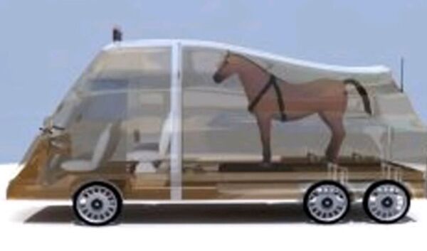 Fleethorse horse-powered car Fleethorse horse-powered car - Sputnik International