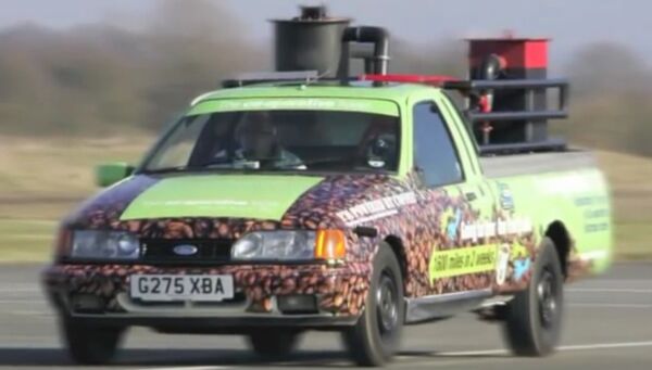 Coffee fueled cars Coffee fueled cars - Sputnik International