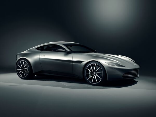 Spectre Aston Martin DB10,  one of the series of DB10s designed and engineered by Aston Martin exclusively for James Bond, Spectre. - Sputnik International
