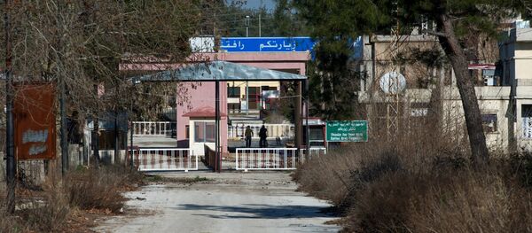 A closed checkpoint at the Syrian-Turkish border near the town of Kessab - Sputnik International
