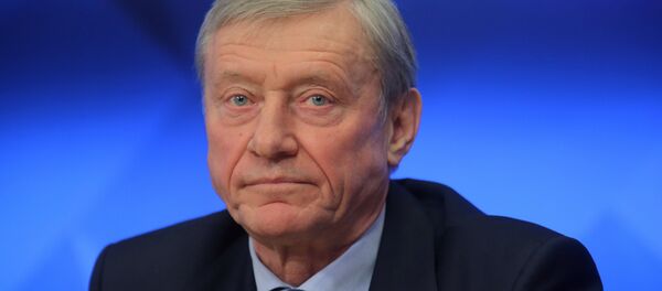 News conference of CSTO Secretary General Nikolai Bordyuzha News conference of CSTO Secretary General Nikolai Bordyuzha - Sputnik International