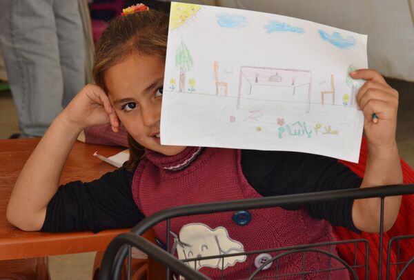 Syrian refugees Syrian refugees - Sputnik International