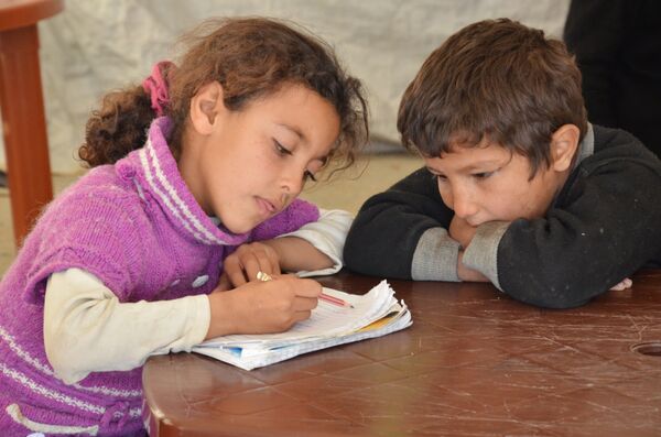 Syrian refugees Syrian refugees - Sputnik International