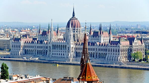 View of Hungarian Parliament, Budapest - Sputnik International