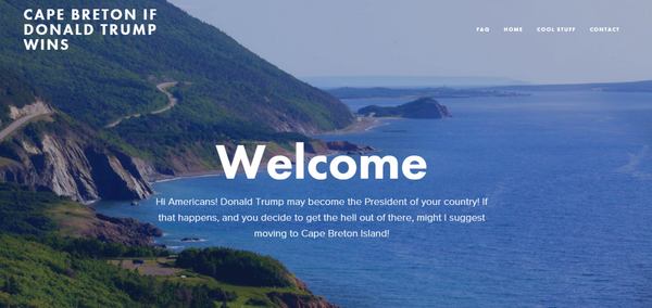 A Trump-Free land. A Trump-Free land. - Sputnik International