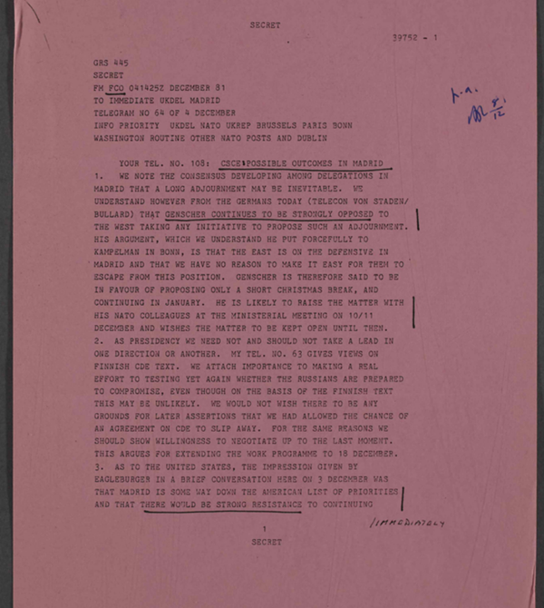 Regarding the CDE - Sputnik International