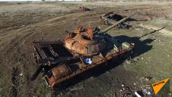 Scars of War: Drone Footage Shows Aftermath of Ukraine Conflict's Deadliest Battle - Sputnik International