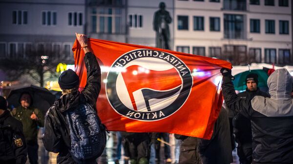 Demonstration of German party AfD (Alternative for Germany) in Mainz, Germany. - Sputnik International