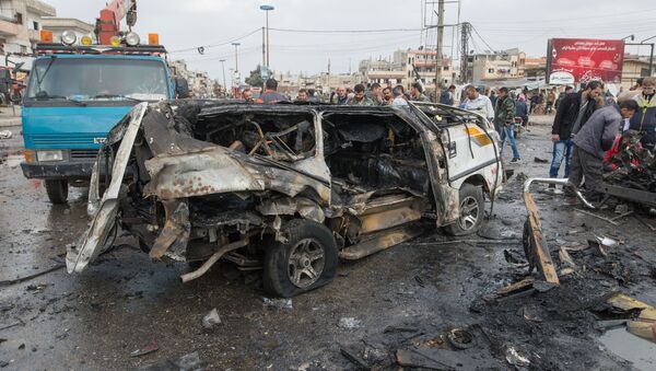 Terror act in Homs - Sputnik International