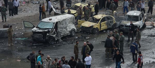 Terror act in Homs - Sputnik International
