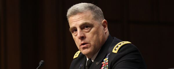 Gen. Mark Milley answers questions at his confirmation hearing to be Chief of Staff of the Army at the Senate Armed Services Committee on July 21, 2015. - Sputnik International