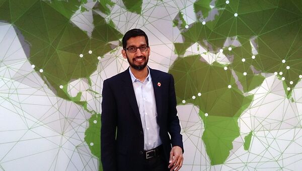 Google chief executive Sundar Pichai - Sputnik International