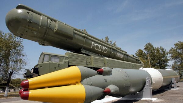 The medium-range RSD-10 Pioneer missile system. (File) - Sputnik International