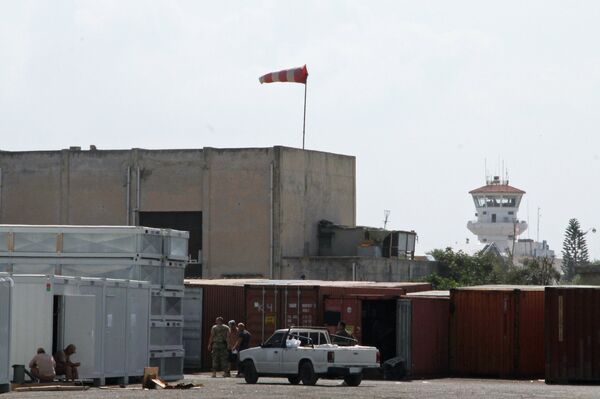 Russian servicemen at Hmeimim airbase in Syria - Sputnik International