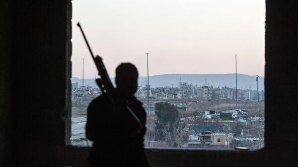 Jobar, a district of Damascus controlled by Jabhat al-Nusra militants (File) - Sputnik International