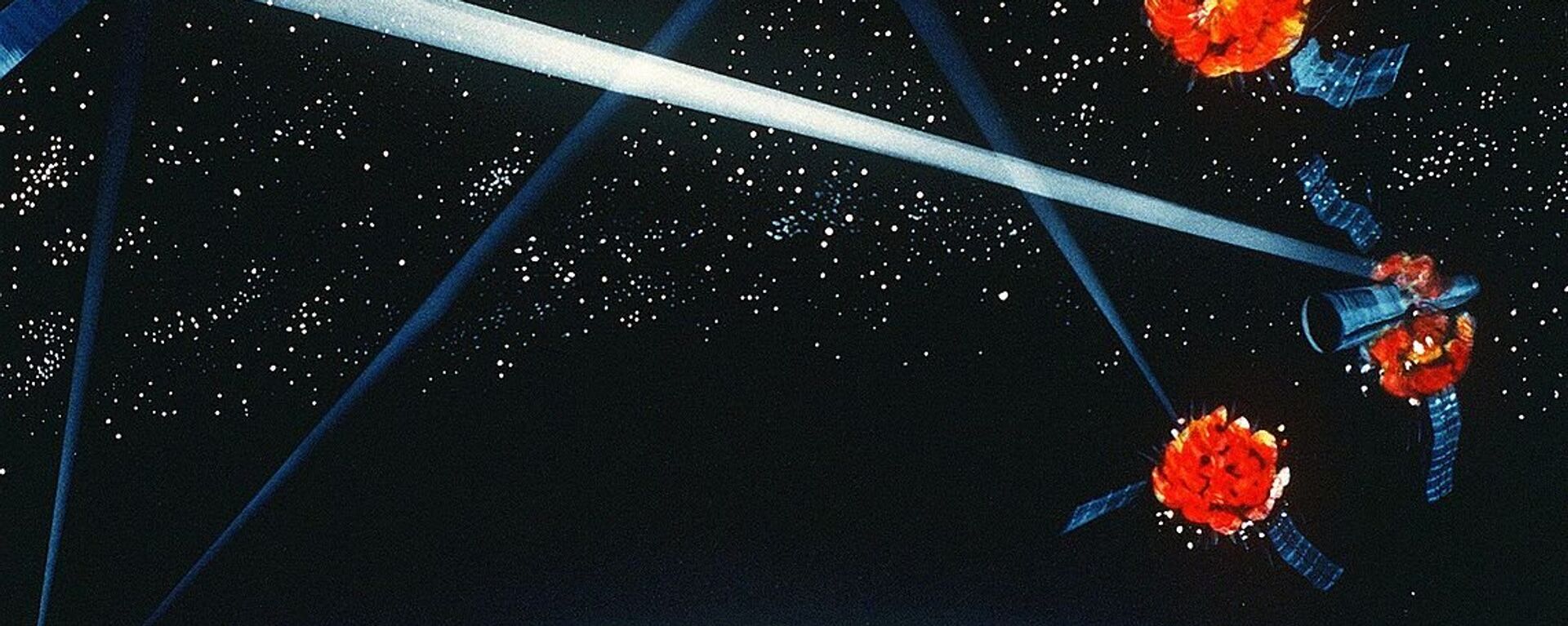 A Pentagon artist's concept of a ground / space-based hybrid laser weapon, 1984 - Sputnik International, 1920, 18.06.2021